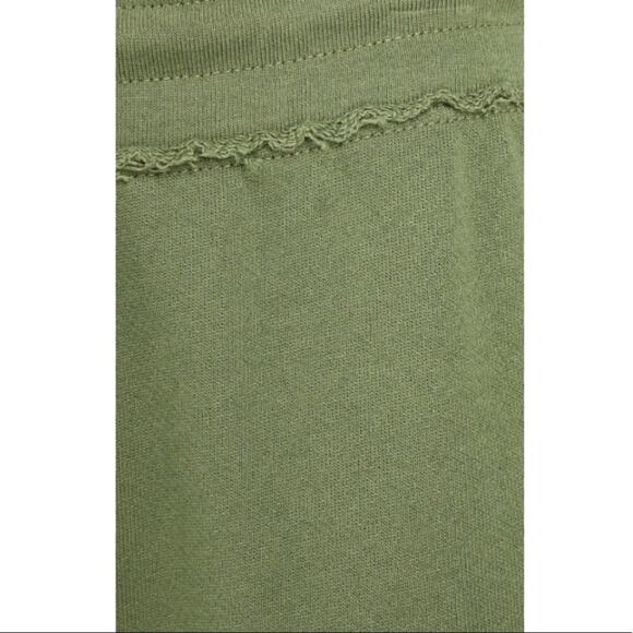 ATM Paneled Cotton Track Pants in Green. - Picture 5 of 8